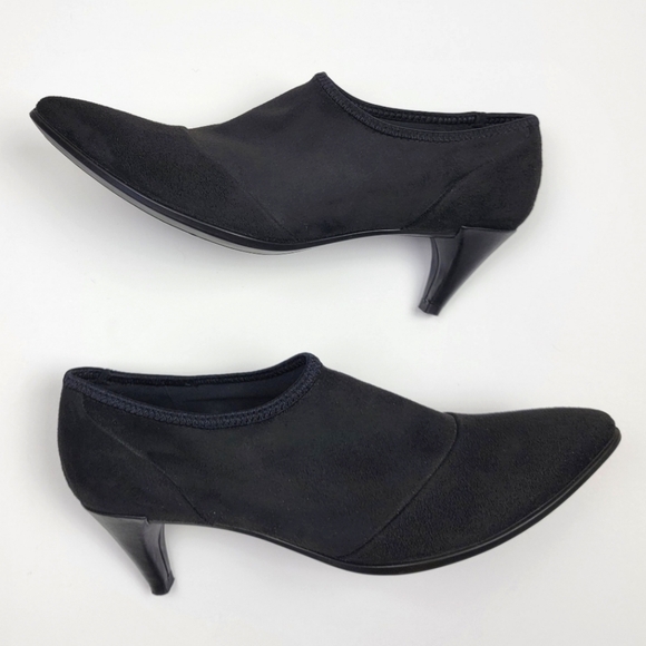Ecco Shoes - Ecco Shape 45 Pointy Sleek Slip On Heels Booties 39